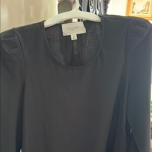 Pomander Black Long Sleeve Blouse